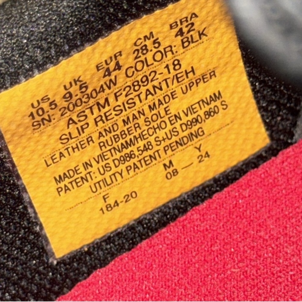 Authentic Skechers slip-ins slip resistant wide fit work sneakers sz mens 10.5 - Picture 11 of 13